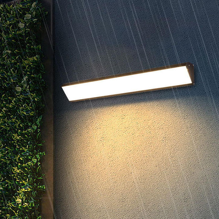 Long Bar Outdoor Wall Light