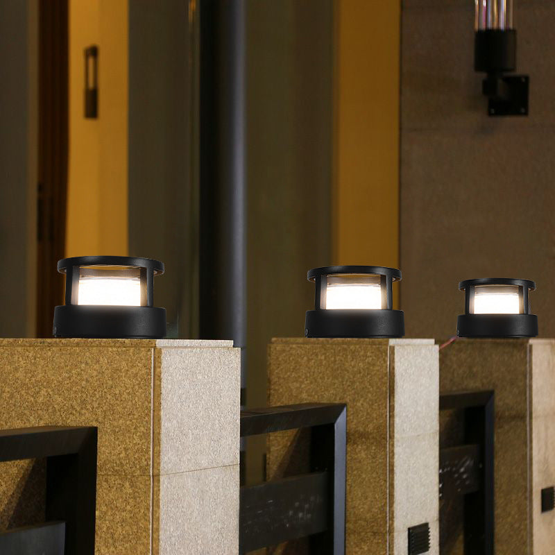 LED Landscape Path Light Cylinder Aluminum | Waterproof Outdoor Garden Light