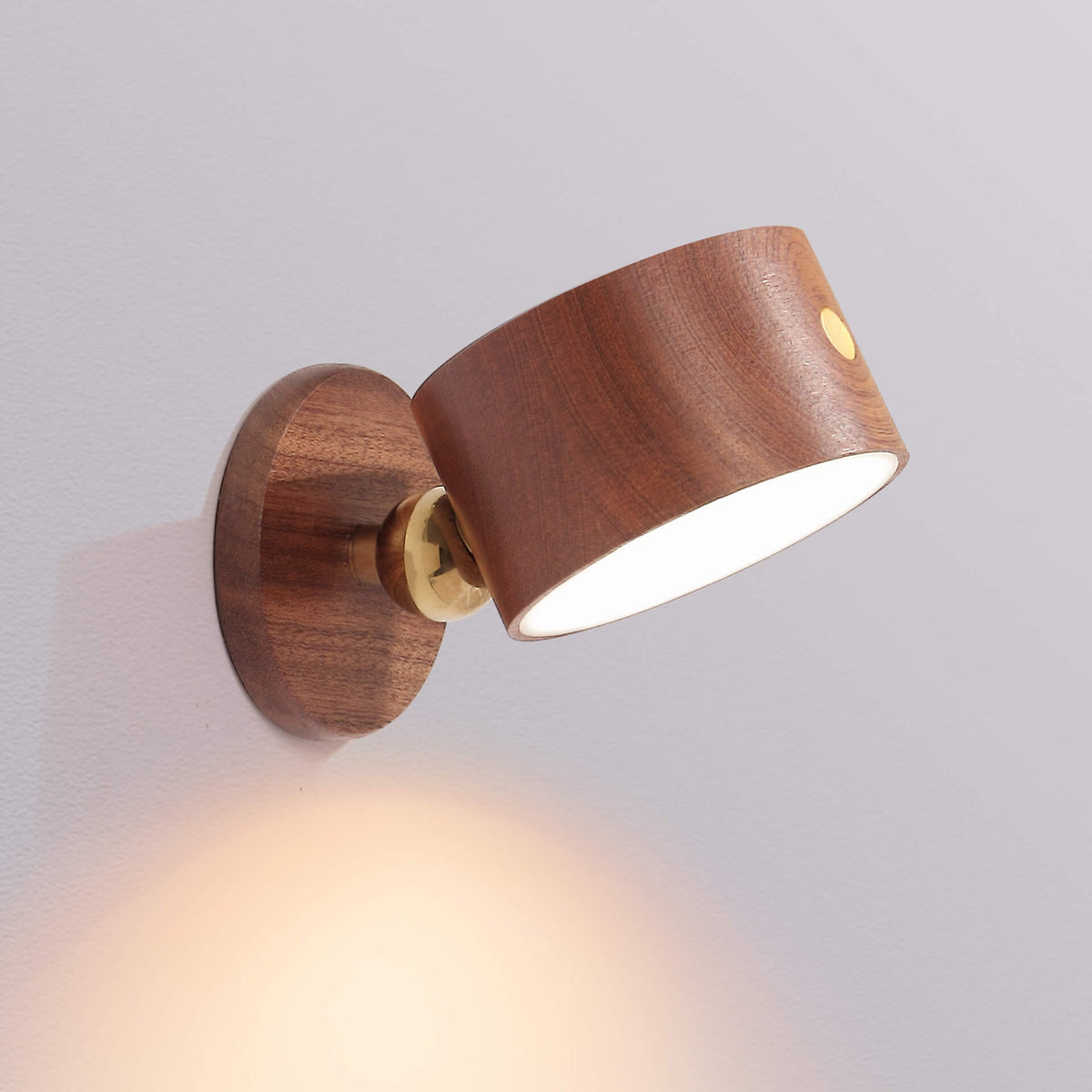 USB Rechargeable Wood Night Light