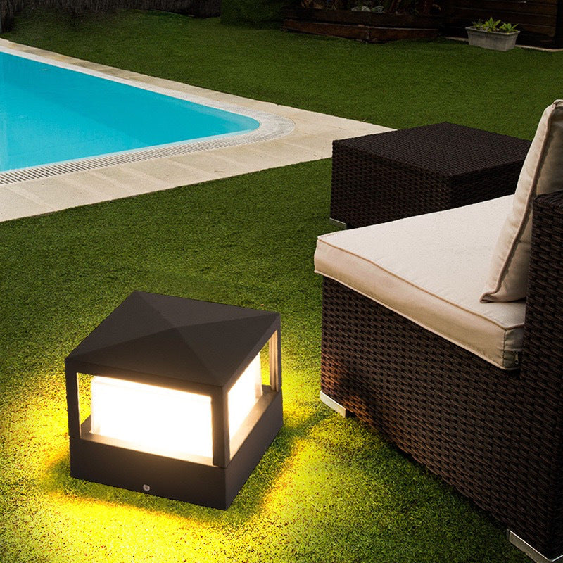LED Landscape Path Light Cylinder Aluminum | Waterproof Outdoor Garden Light