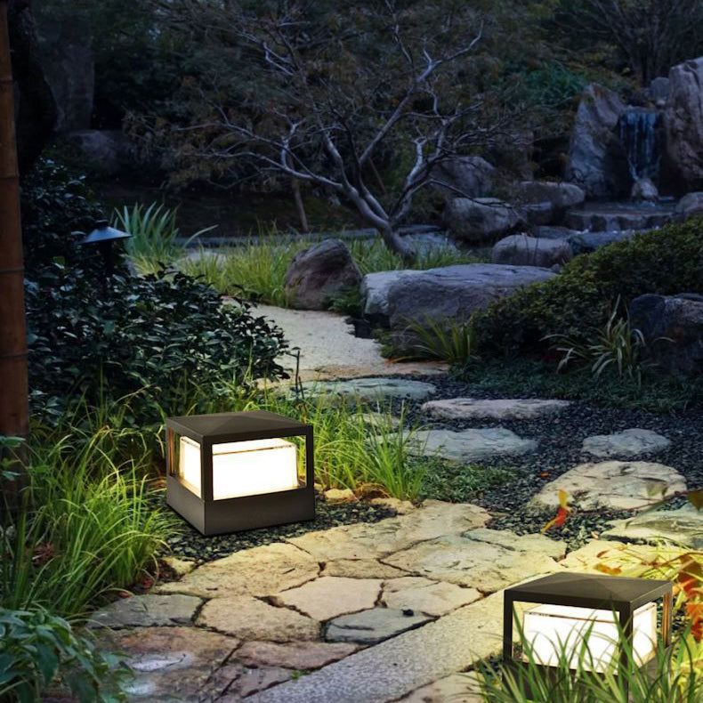 LED Landscape Path Light Cylinder Aluminum | Waterproof Outdoor Garden Light