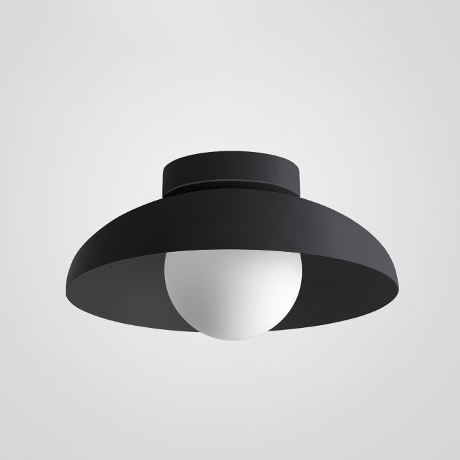 Wabi Sabi Glass Semi-Flush Light