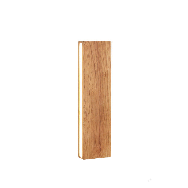 Wood Bar Rotatable Wall Sconce