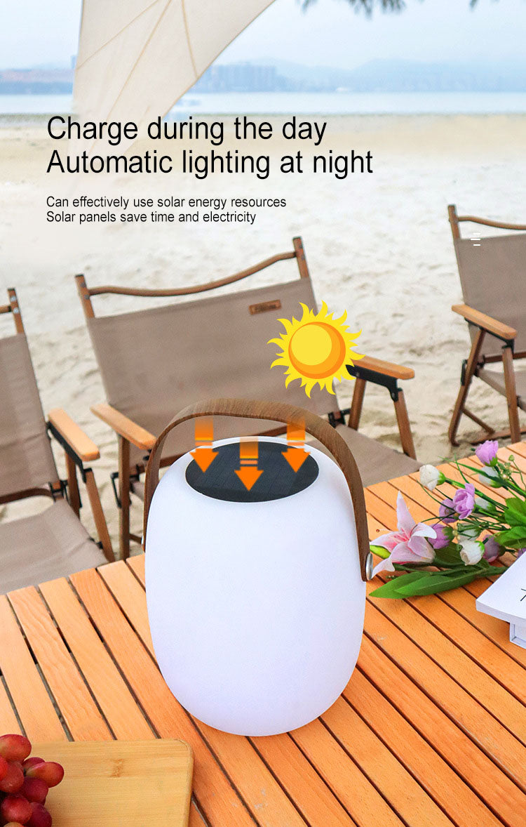 Solar Basket Lantern Light