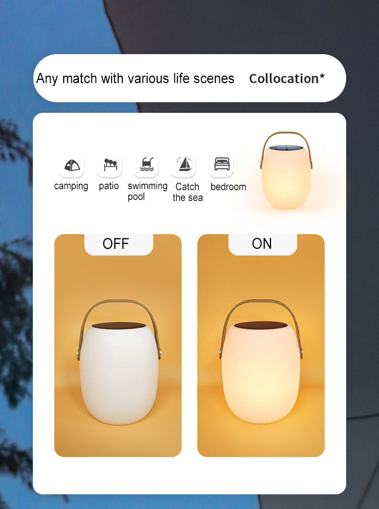 Solar Basket Lantern Light
