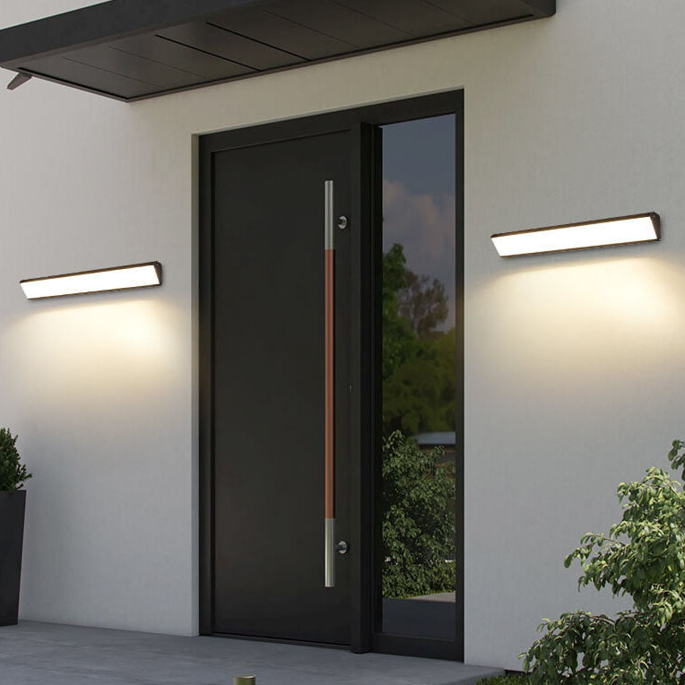 Long Bar Outdoor Wall Light