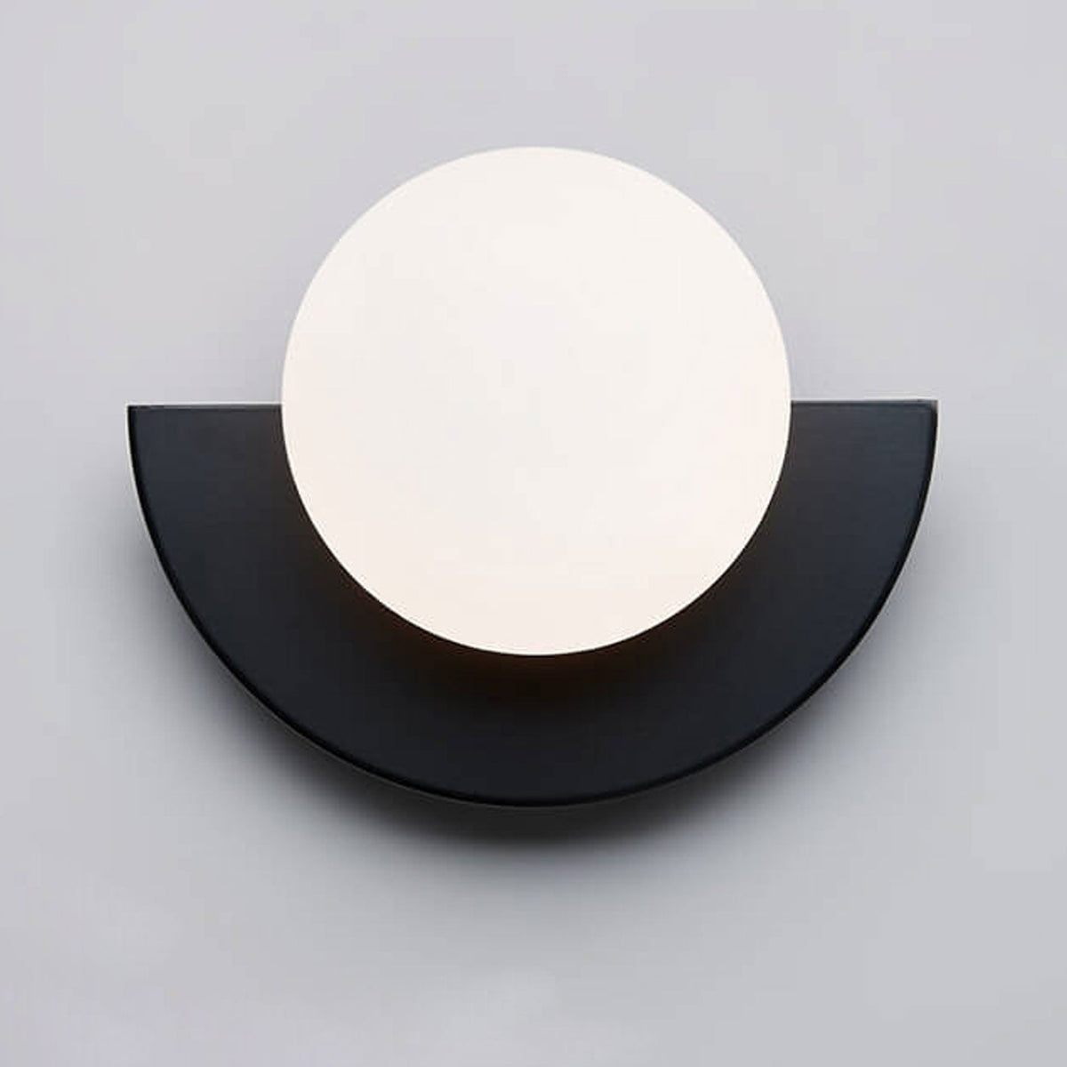 Glass Sphere Wall Sconce