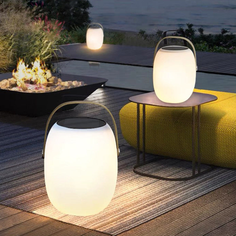 Solar Basket Lantern Light
