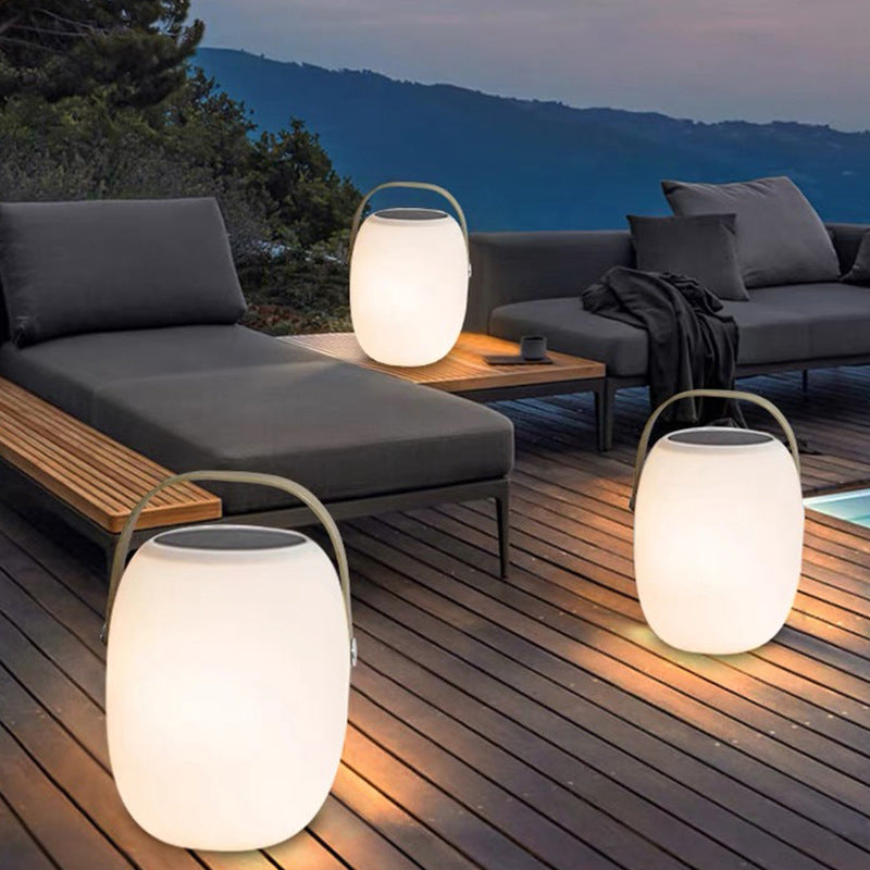 Solar Basket Lantern Light