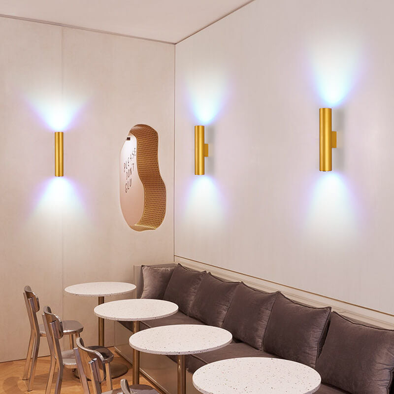 Cylindrical LED Wall Sconce
