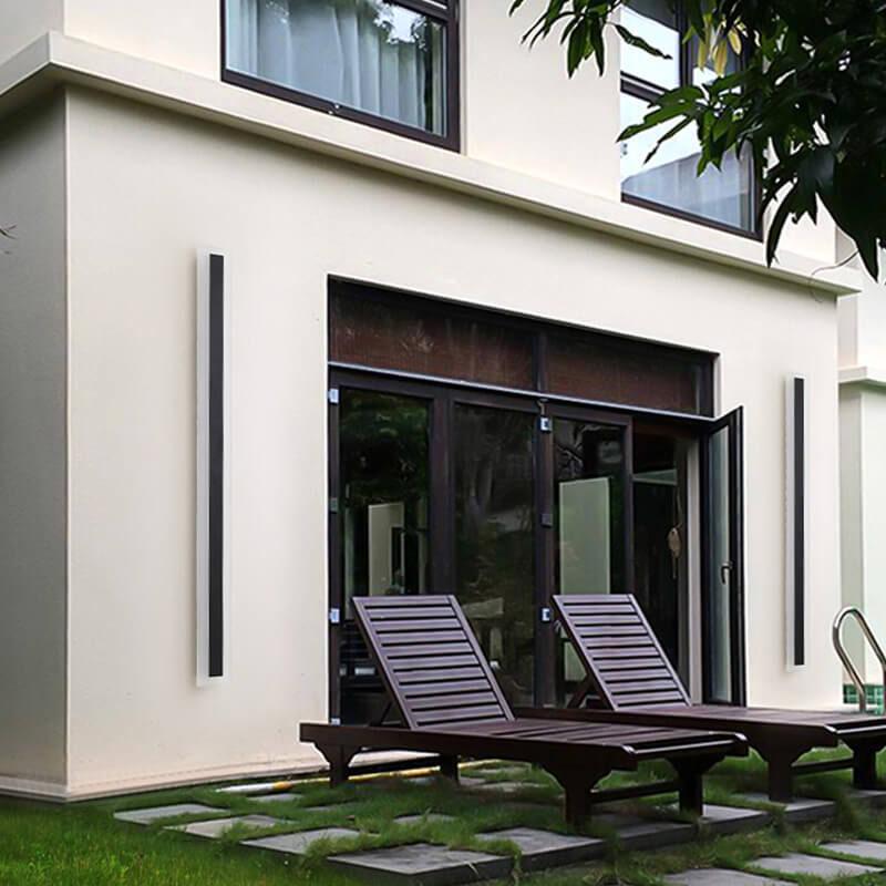 Slim Bar Outdoor Wall Light