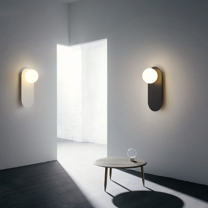 Glass Ring Wall Sconce