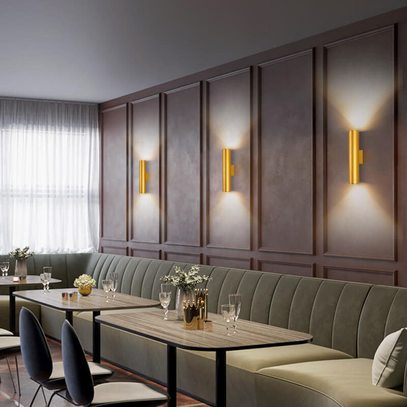 Cylindrical LED Wall Sconce