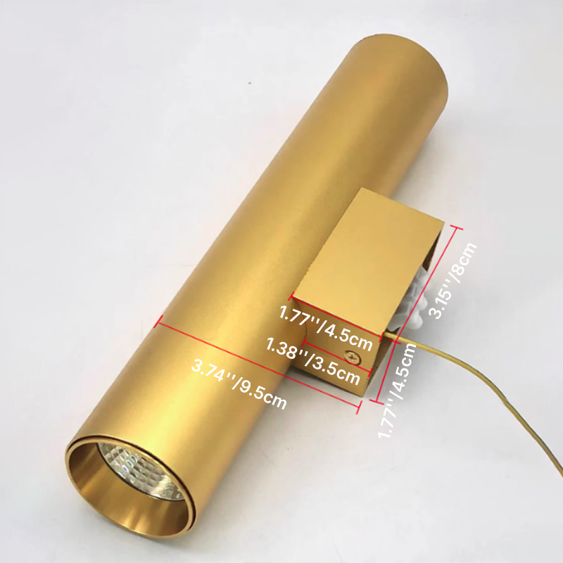 Cylindrical LED Wall Sconce