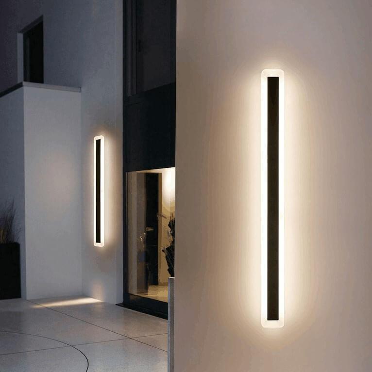 Slim Bar Outdoor Wall Light