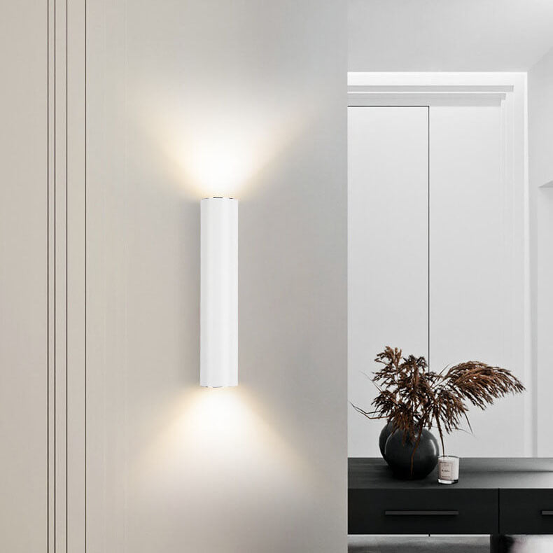 Cylindrical LED Wall Sconce