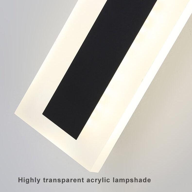 Slim Bar Outdoor Wall Light