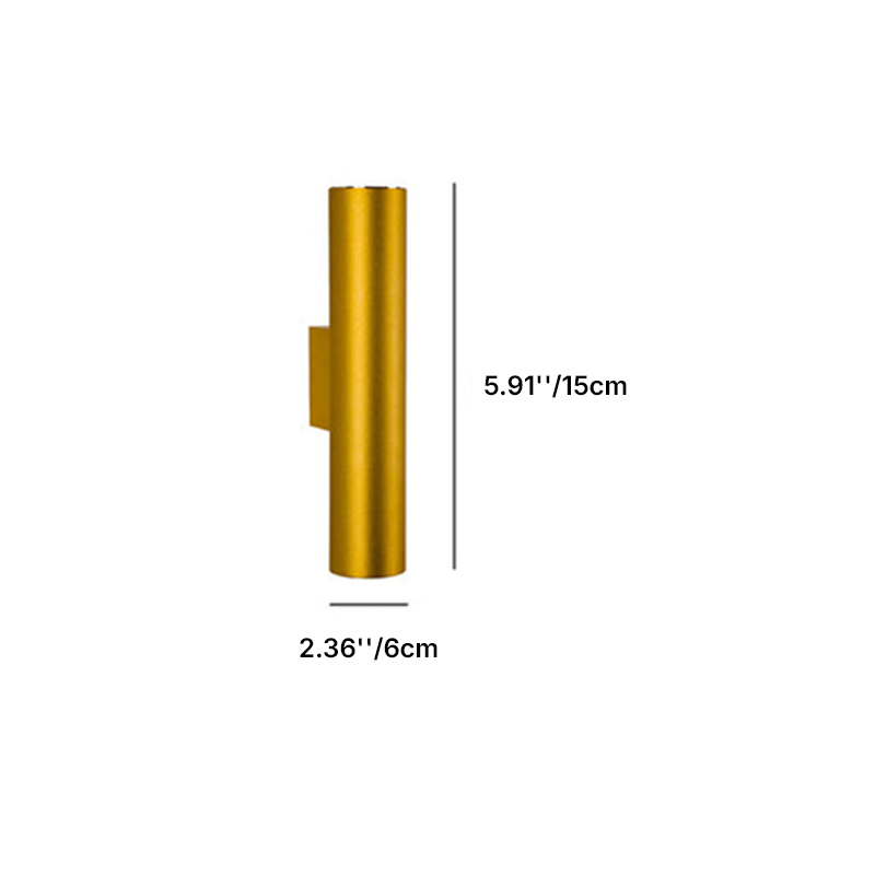 Cylindrical LED Wall Sconce