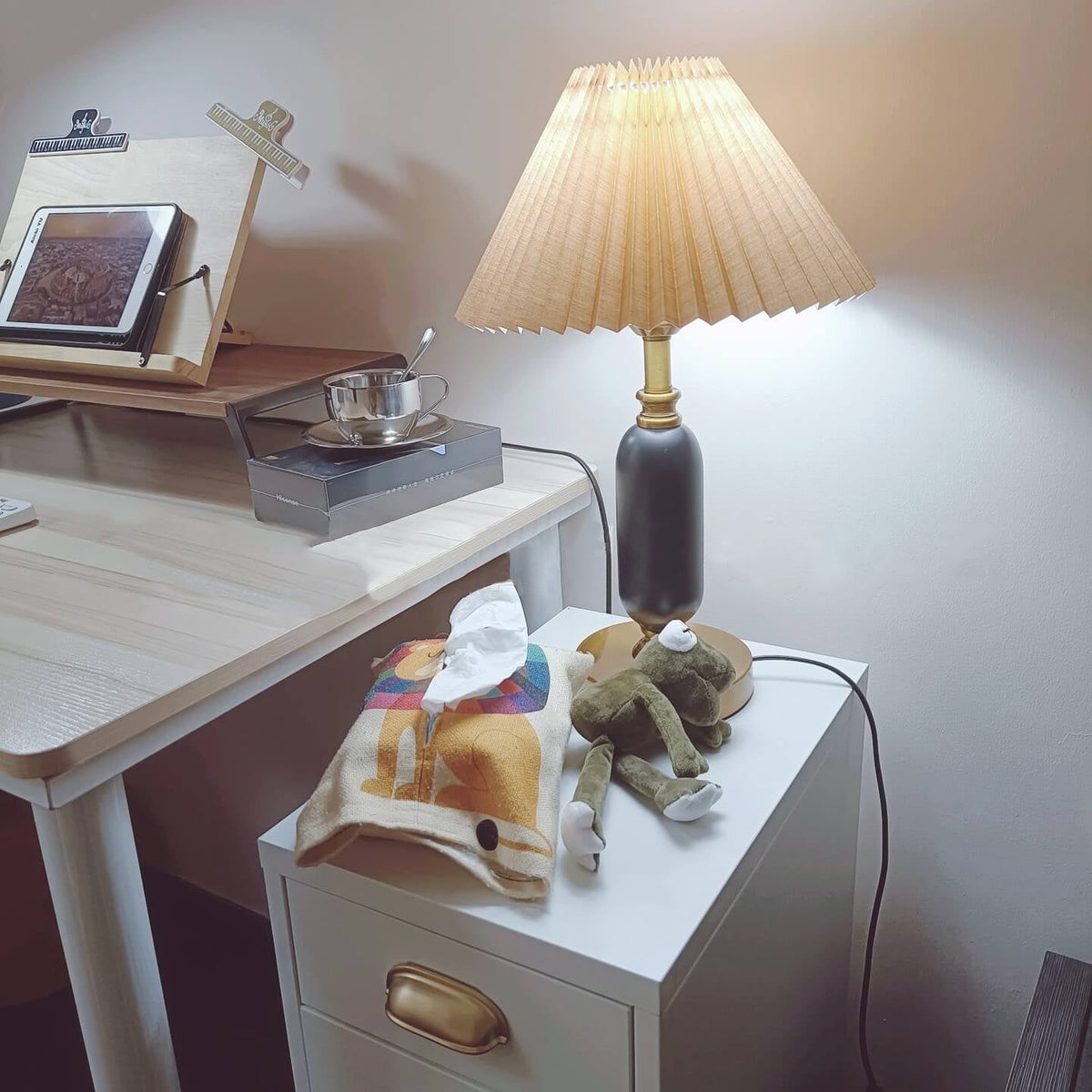 Margot Pleated Shade Table Lamp