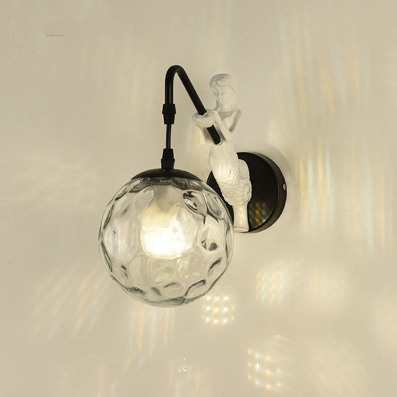 Vintage Orb Wall Sconce