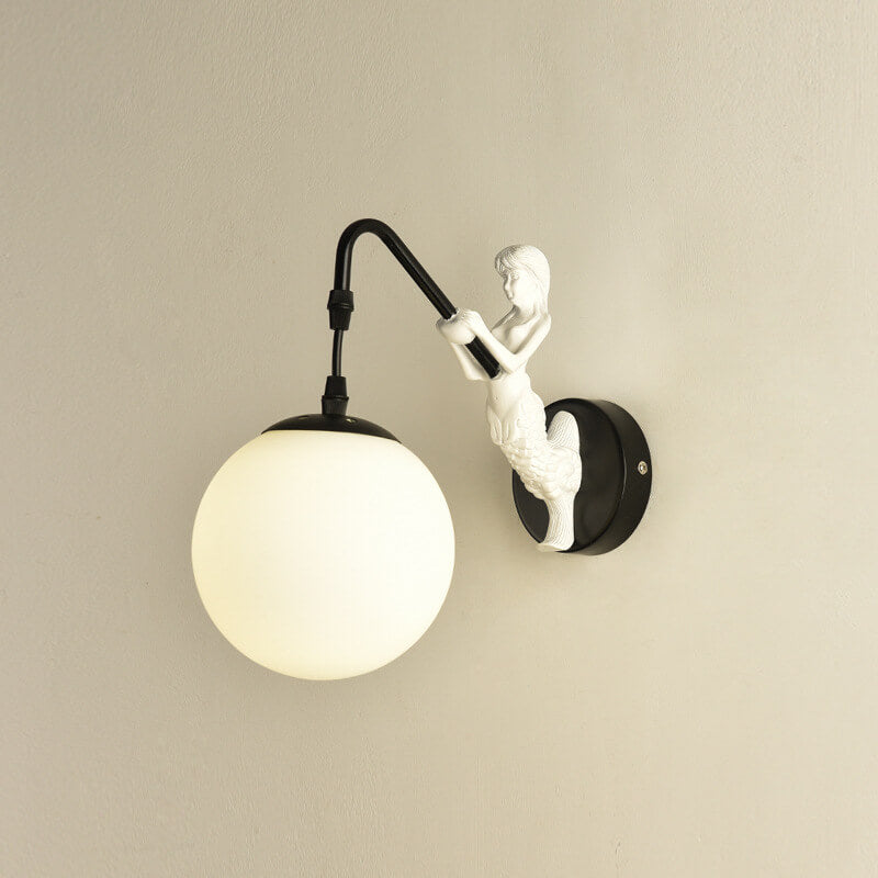 Vintage Orb Wall Sconce