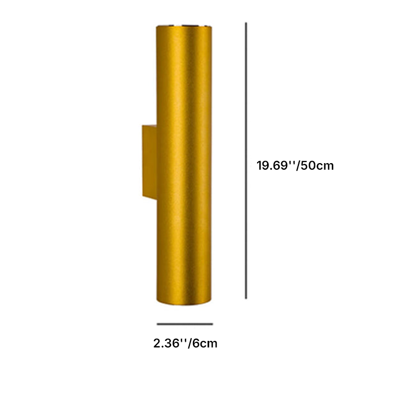 Cylindrical LED Wall Sconce