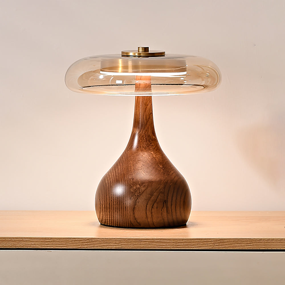 Veyra Modern Glass LED Table Lamp