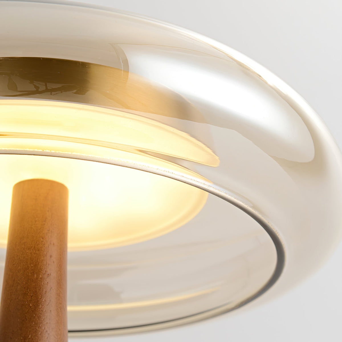 Veyra Modern Glass LED Table Lamp