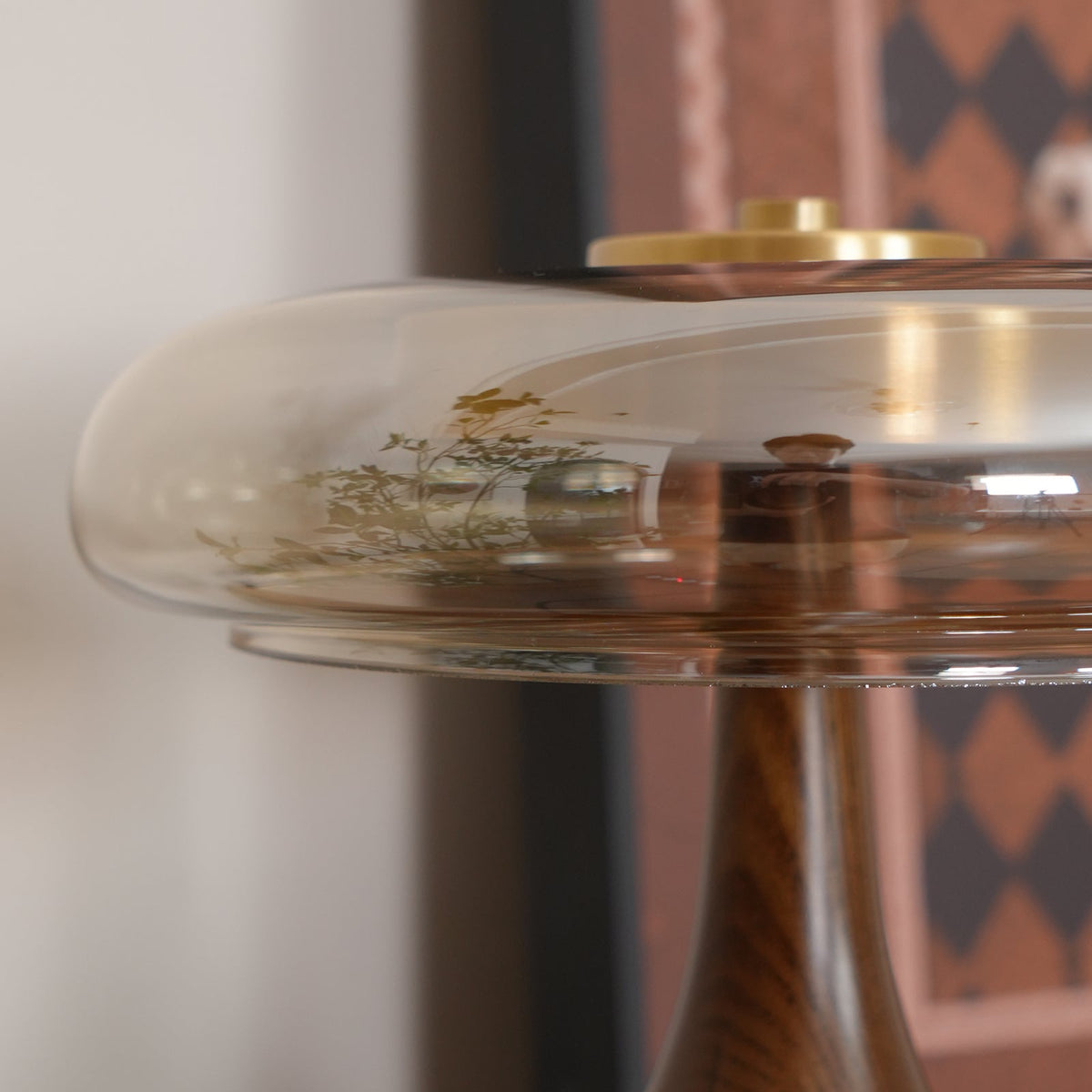 Veyra Modern Glass LED Table Lamp