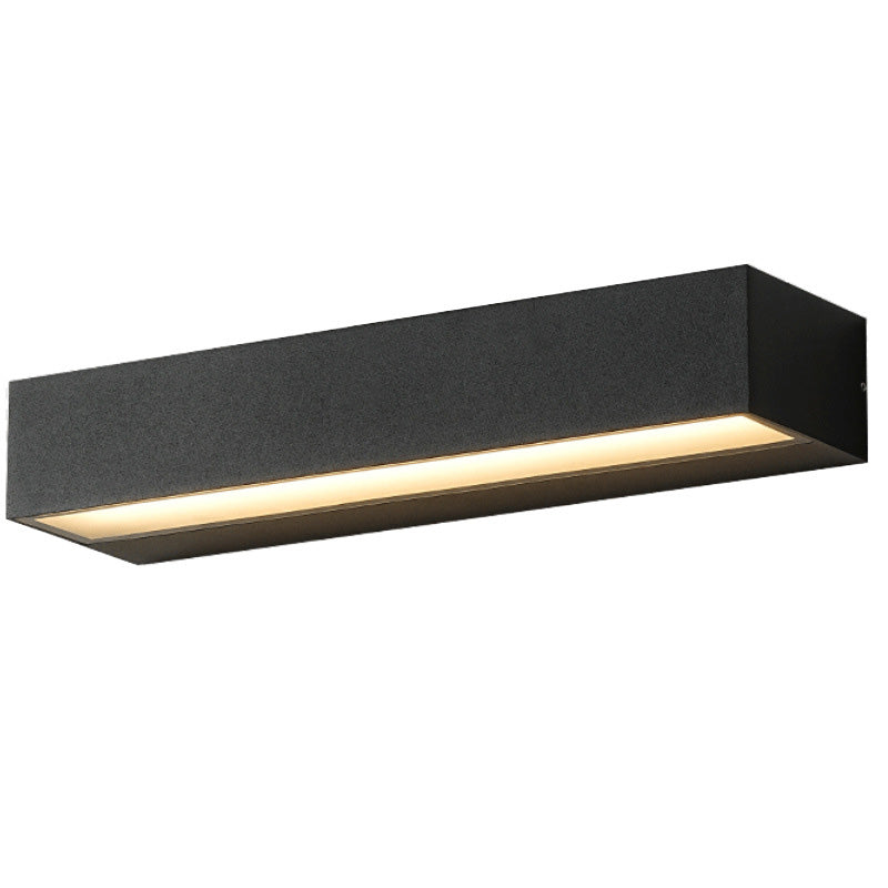 Rectangular Garden Wall Sconce