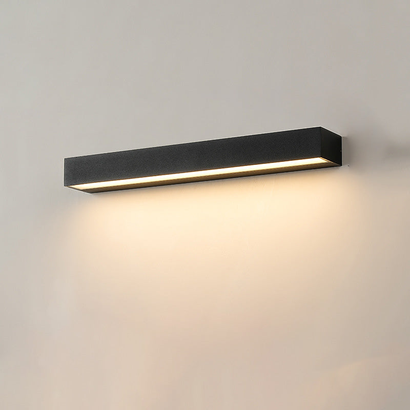 Rectangular Garden Wall Sconce