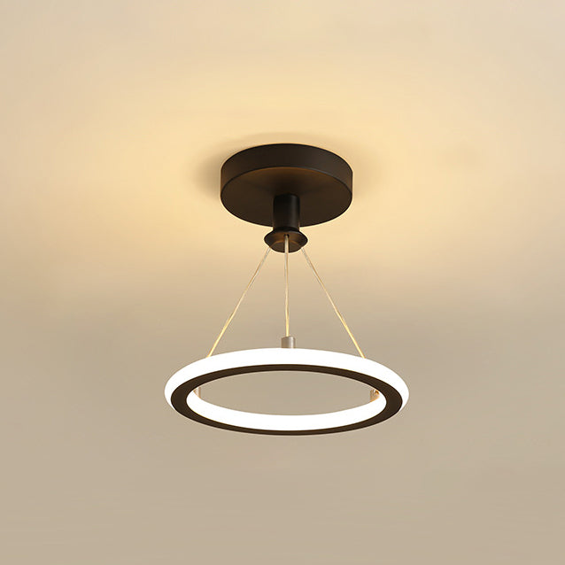 Nordic Semi-Flush Ceiling Light