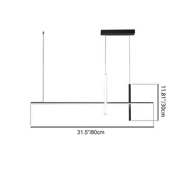 Long Line LED Chandelier