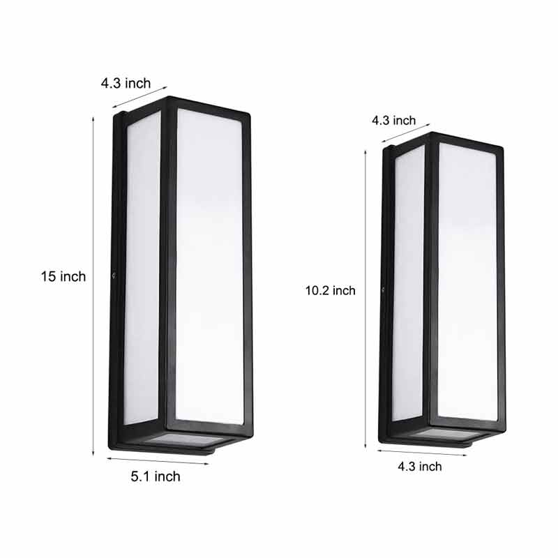 Motion Sensor LED Outdoor Wall Light