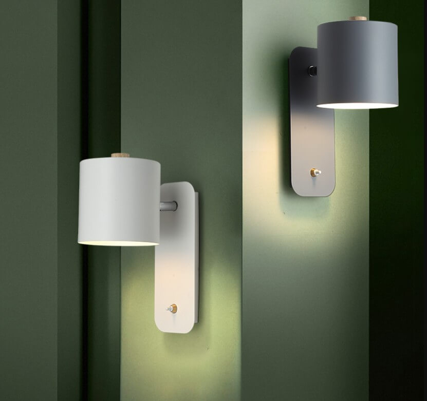 Mello Rotating Cylinder Wall Sconce