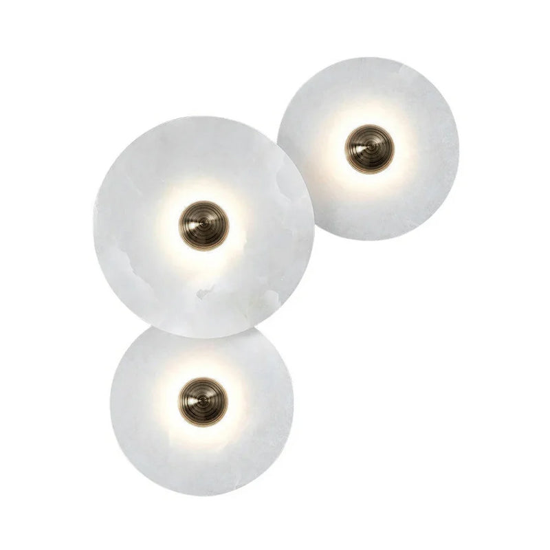 Alabaster Wall and Ceiling Lamp