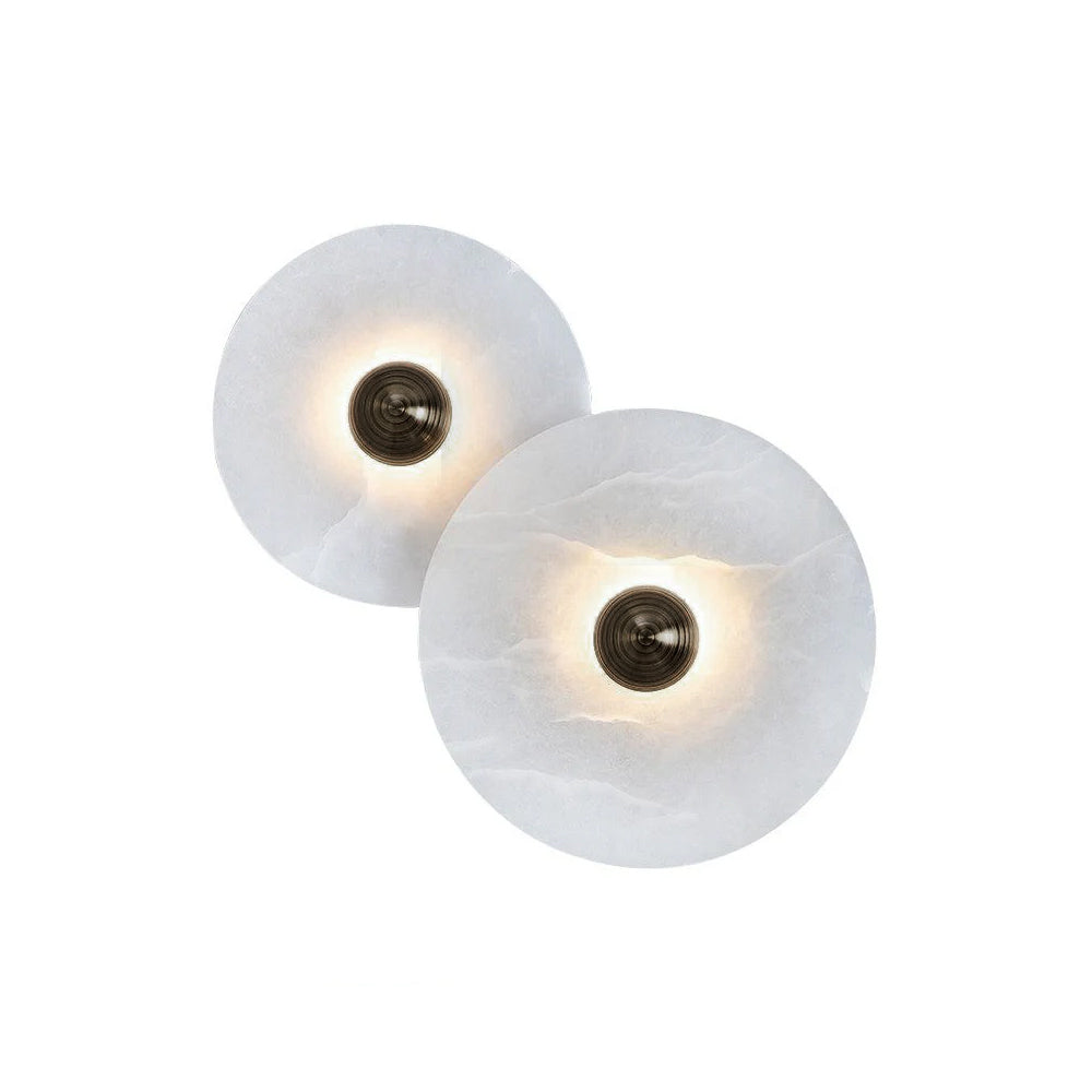 Alabaster Wall and Ceiling Lamp