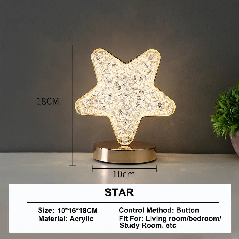 Stellora Crystal LED Night Light