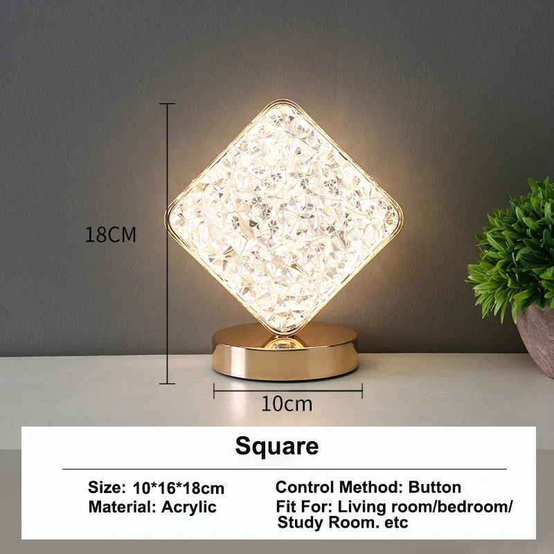 Stellora Crystal LED Night Light