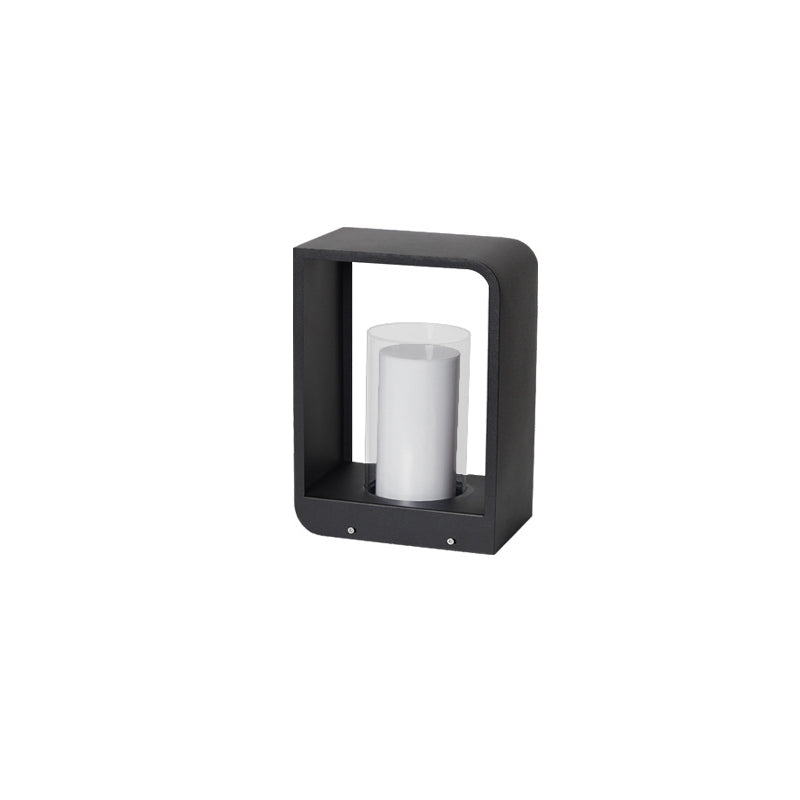 Solar Path Lights Stainless Steel Square | Waterproof Garden Light, Tri Color Remote
