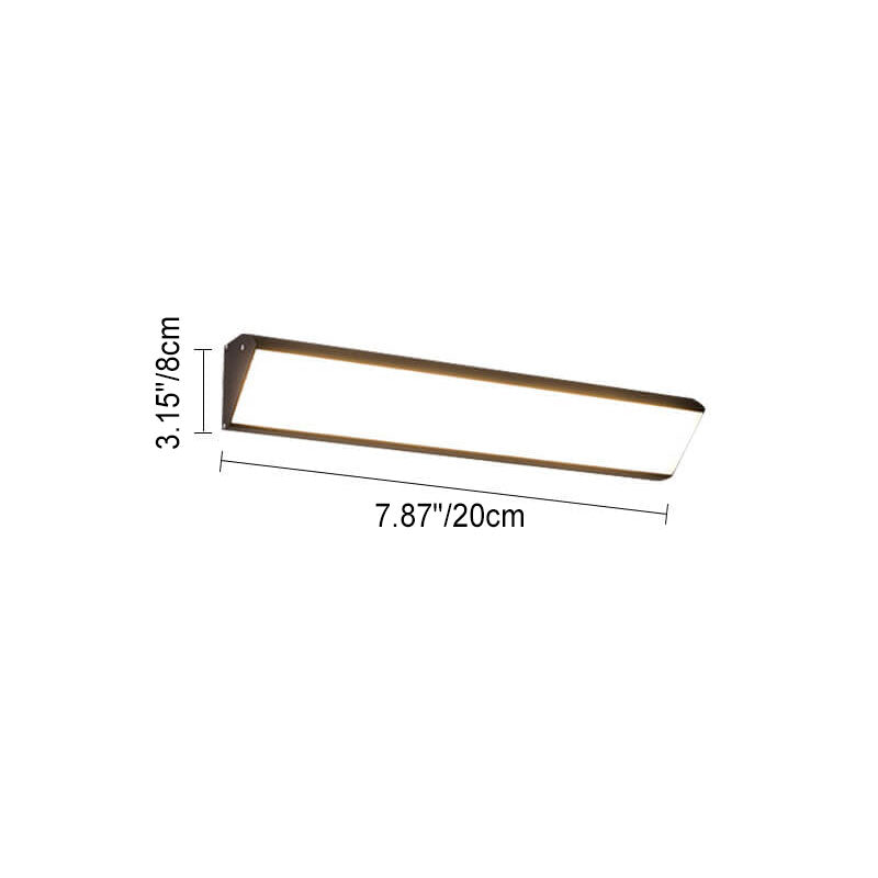 Long Bar Outdoor Wall Light