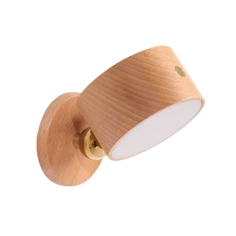 USB Rechargeable Wood Night Light