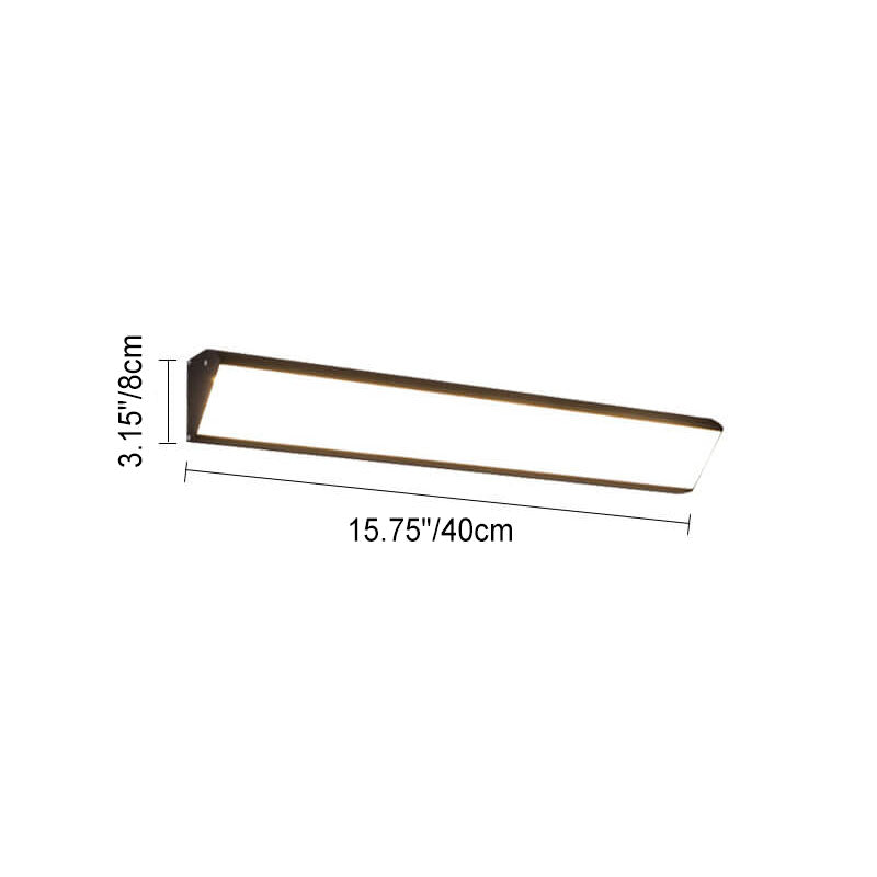 Long Bar Outdoor Wall Light
