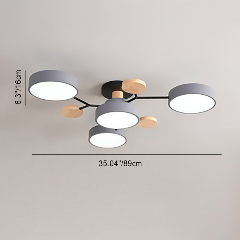 Molecule Branch Ceiling Light