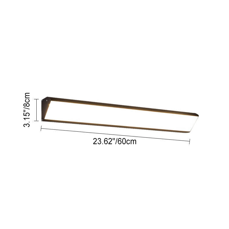Long Bar Outdoor Wall Light