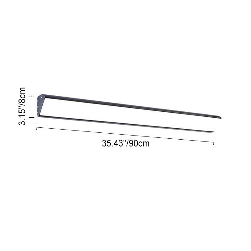 Long Bar Outdoor Wall Light