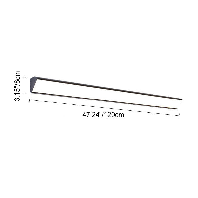 Long Bar Outdoor Wall Light