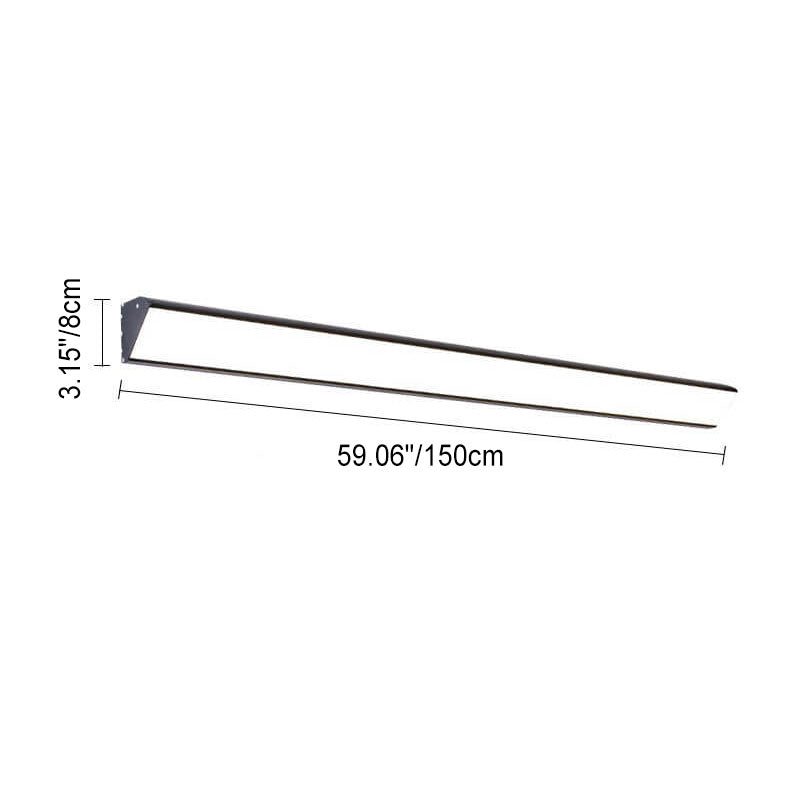 Long Bar Outdoor Wall Light