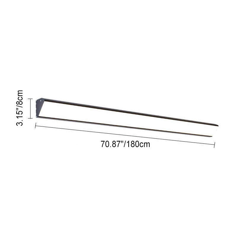 Long Bar Outdoor Wall Light