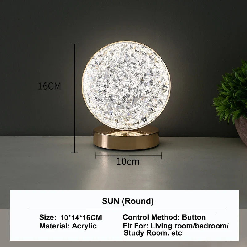 Stellora Crystal LED Night Light